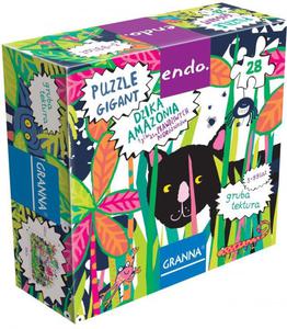 Endo Dzika Amazonia: Puzzle Gigant - 2825170735