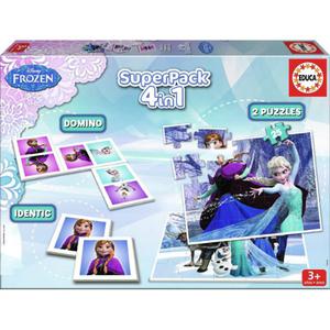 2X25 EL.+Memo+Domino Frozen EDUCA - 2825171091