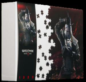 PUZZLE WIEDMIN 3 - GERALT + PLAKAT PL - 2825171446