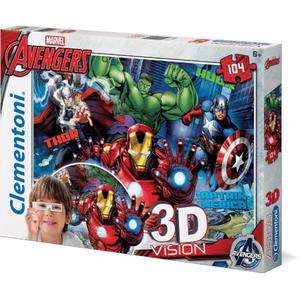 104 EL. 3D Avengers CLEMENTONI - 2825171711