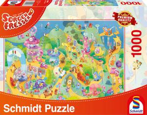 PQ Puzzle 1000 el. SORGENFRESSER Do biegu, gotowi, start! - 2825172507