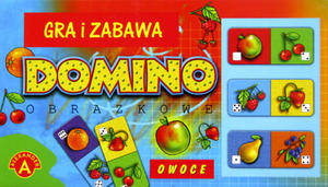 Domino obrazkowe OWOCE Alexander - 2825161601