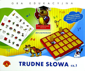 Trudne sowa - cz. 1 - gra logopedyczna - 2825161688