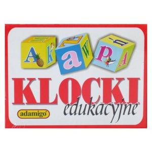 KLOCKI EDUKACYJNE 12 EL. ADAMIGO - 2825162759