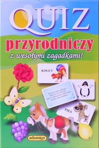 QUIZ PRZYRODNICZY Z ZAGADKAMI ADAMIGO - 2825162773