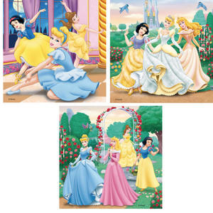 3X49 EL. KSIʯNICZKI -DISNEY PUZZLE Ravensburger - 2825163162