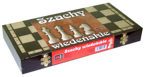 SZACHY DREWNIANE WIEDESKIE PROMATEK - 2825163949