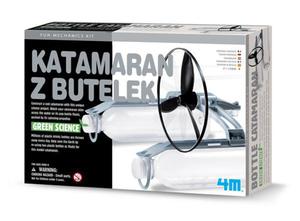 Katamaran z butelek Pet