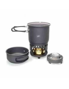 Esbit Cookset - zestaw garnkw 985ml+480ml+ palnik - 2828969424