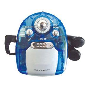 Mini radio autoscan FM z latark - 2822992782