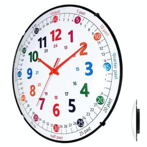Zegar soczewka nauka odczytu czasu ENG - 2860187445