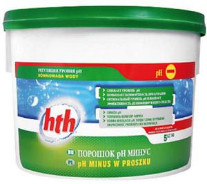 HTH PH MINUS W PROSZKU 5kg - 2874470767
