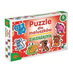 Puzzle dla maluszków - Zwierztka