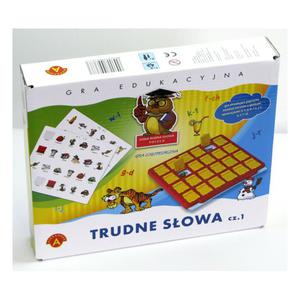 Trudne sowa - cz. 1 - gra logopedyczna - 2823668409