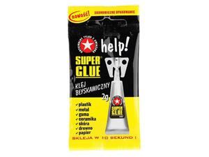 SUPER GLUE help! Klej byskawiczny, 2 g - 2875963135