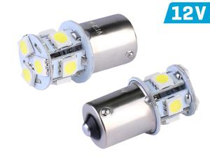 arwka VISION P21W BA15s 12V 8x 5050 SMD LED, biaa, 1 szt. - 2875964054