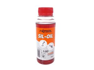 Axenol Sil-Oil, olej do 2-suww, czerwony, 100 ml - 2875964194