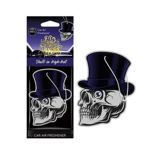 Odwieacz powietrza AROMA CAR MUERTOS Skull in Hat Black Oud - 2875966284