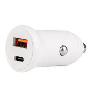 adowarka samochodowa PCH PRO-07 USB-C+USB 20W 12/24V - 2875966330