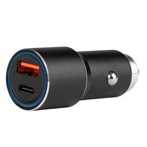 adowarka samochodowa aluminiowa PCH PRO-08 USB-C+USB 38W 12/24V - 2875966331