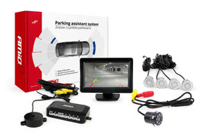 Zestaw czujnikw parkowania TFT01 4,3" z kamer HD-307-IR 4 sensory srebrne - 2875967100