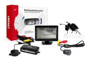 Zestaw czujnikw parkowania TFT01 4,3" z kamer HD-307-IR 4 sensory biae - 2875967101
