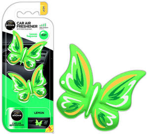 Odwieacz powietrza AROMA FANCY SHAPES BUTTERFLY Lemon - 2875967298