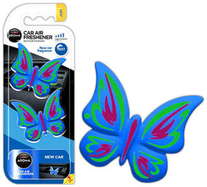 Odwieacz powietrza AROMA FANCY SHAPES BUTTERFLY New Car - 2875967301