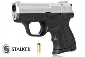 Pistolet alarmowy STALKER M906 chrom mat - 2860690277