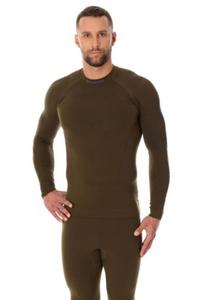 Bluza termiczna Brubeck THERMO Khaki LS14860 zima - 2860690579