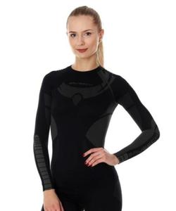 Bluza termiczna Brubeck DRY damska czarna LS13070 - 2867081699