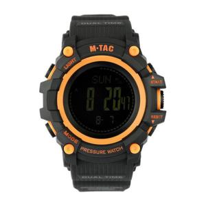 Zegarek taktyczny M-Tac Adventure barometr black/orange - 2869003742