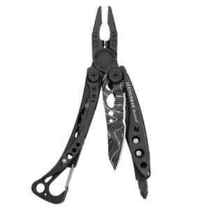 Multitool Leatherman Skeletool Black Topo - limitowana wersja - 2877544446