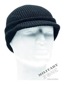 Zimowa Czapka z daszkiem JEEP CAP czarna, Black - 2826387175