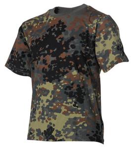 Koszulka dziecica wojskowa Flecktarn dla dziecka - 2826388067