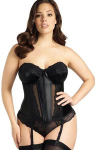 Gorset Fantasie MARIA 8502 strapless Black - 2846306354