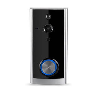 Dzwonek SMART Video-Audio czarny, 1280x720P, 75x40x143mm, kompatybilny z dowolnym urzdzeniem inteligentnym - 2869735738