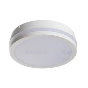 Plafoniera LED z czujnikiem ruchu BENO 18W NW-O-SE GR, 1550lm, 4000K, IP54 - 2877884787