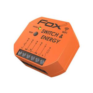 WI-R1S1-P SWITCH & ENERGY Pojedynczy przekanik Wi-Fi 230V z funkcj monitorowania parametrw sieci. - 2871871522