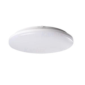 Plafoniera LED z czujnikiem ruchu mikrofalowym, okrga 3120lm 4000K IP65, biay; STIVI LED 24W-NW-O-SE;KANLUX - 2874502202