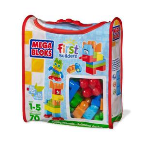 MEGA BLOKS TORBA ZWIERZAKI 70 KLOCKW 6637 - 2822063807