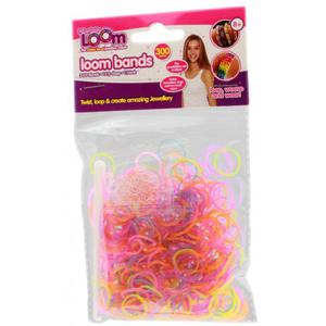 ZESTAW GUMEK Z BROKATEM FRIENDSHIP LOOM BANDS 300 SZTUK 544010 - 2822064870