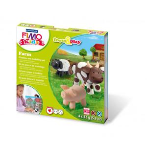 ZESTAW DO TWORZENIA ZABAWEK FIMO KIDS FORM & PLAY - FARMA - 2822064857