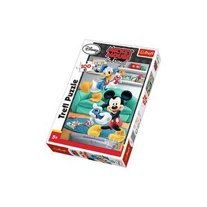 TREFL PUZZLE 100 ELEMENTW MICKEY MOUSE MIKI I DONALD - 2822064742