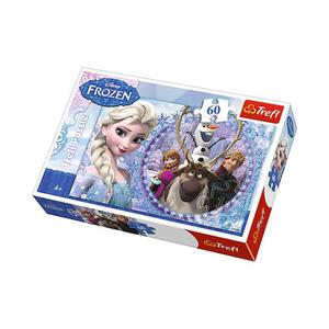 TREFL PUZZLE 60 ELEMENTW FROZEN PRZYJACIELE Z KRAINY LODU - 2822064784