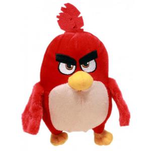 MASKOTKA PLUSZOWA ANGRY BIRDS MOVIE RED 26 CM - 2842866584