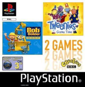 Bob the Builder: Can We Fix It? + Tweenies: Game Time (PS1) - 2822750748