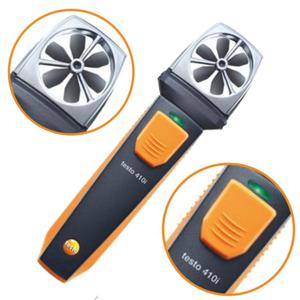 Testo 410i - Anemometr wiatraczkowy wspópracujcy ze smartfonem SmartSonda