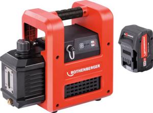 Pompa prniowa akumulatorowa ROTHENBERGER ROAIRVAC R32 2.0 CL 57 l/min - zestaw - 2872196096