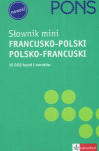Sownik mini francusko - polski, polsko - francuski. Pons - 2824304211